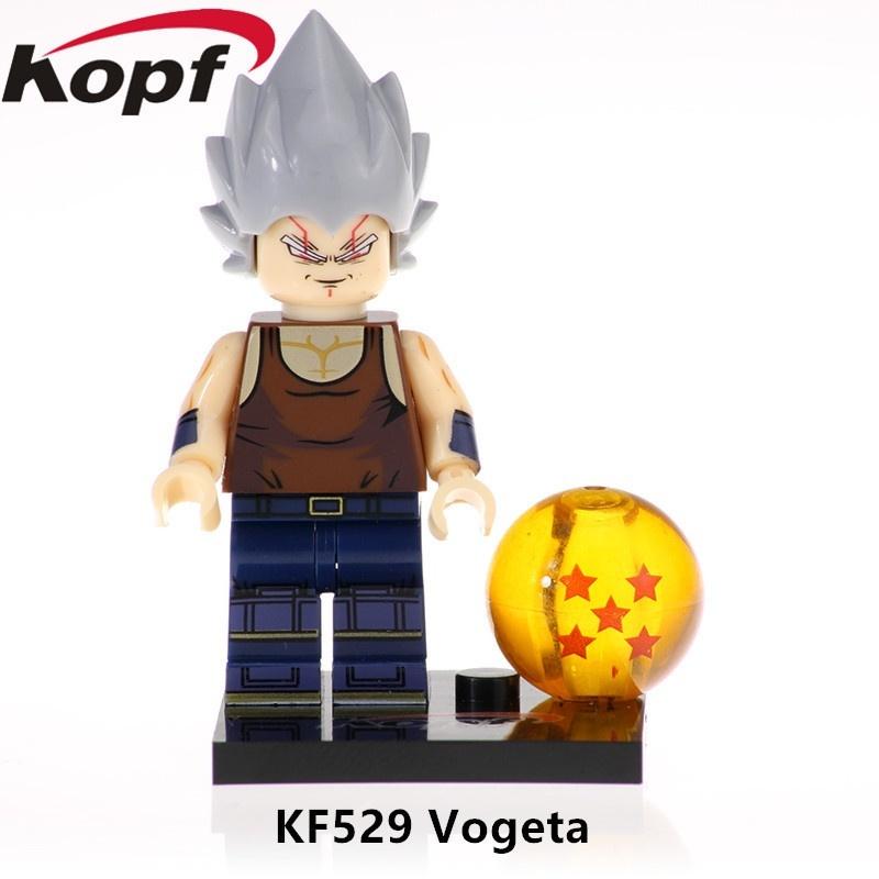 Lego Minifigures Animation Series Seven Dragon Ball Building Blocks Toy