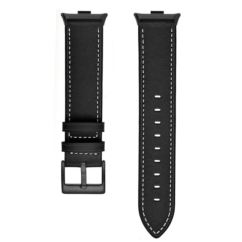 Retro kožený řemínek pro Huawei Watch Fit 4 Pro Bez mezer Náhradní náramek pro Huawei Watch Fit4 Fit3 Pás Correa