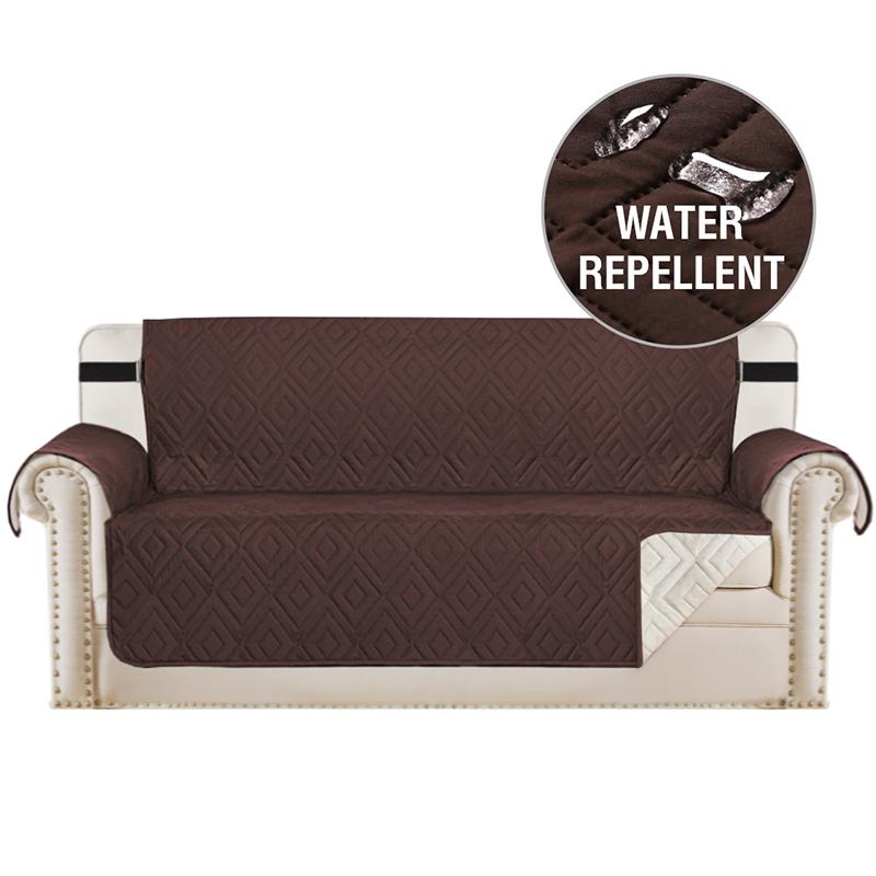 Waterproof Plaid Fabric Sofa Cover Anti-Slip Easy-going Sofa Covers Luxury Folding Living Room Sofas Slipcover For 1/2/3/4 Seat