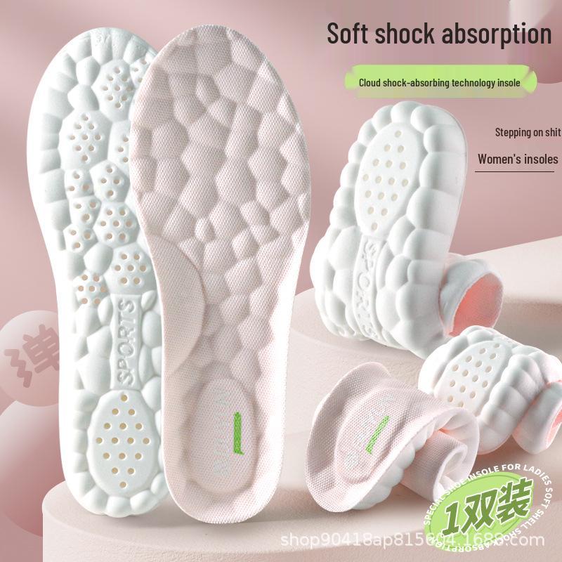 ComfortMax Shock Absorbing Insoles: Super Soft, Anti-Fatigue, Anti-Odor, Non-Slip for All-Day Comfort.
