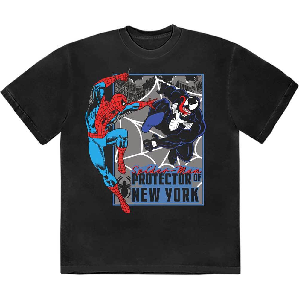 Marvel Comics Protector Of New York T-Shirt Black New Unisex T-Shirt XXXL