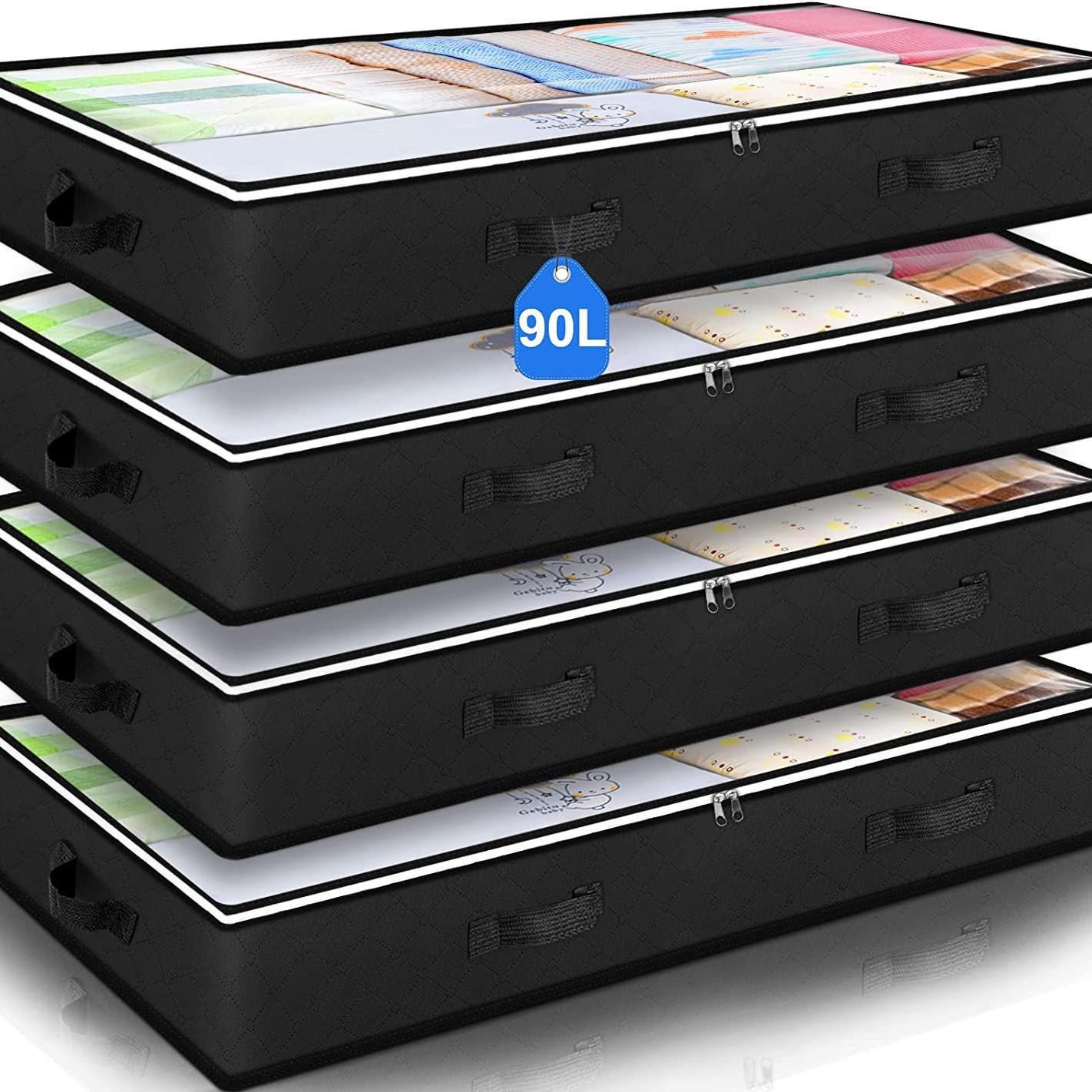 

Сумка для хранения подкроватного одеяла и одежды CrossBorder Label-Friendly, Vacuum Sealed