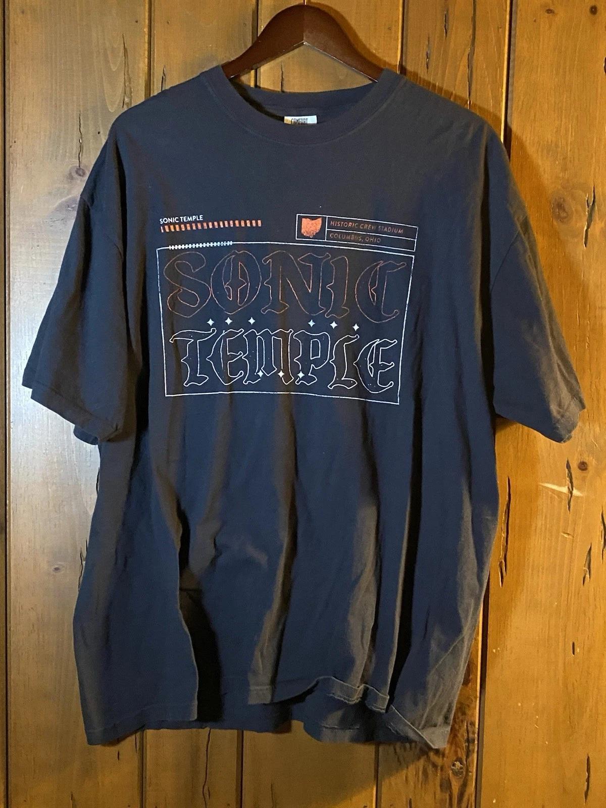 

Sonic Temple 2025 Festival Shirt - Linkin Park Metallica Korn - 2XL 3XL