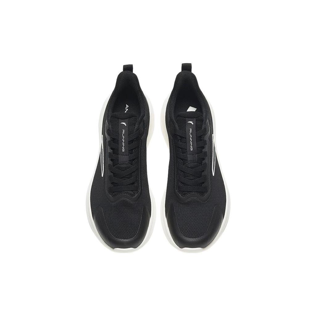 New Anta Cushioning, Slip Resistant, And Abrasion Resistant Low Top Casual Running Shoes Men's Black White 112335576-1