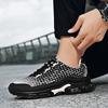 Fashion Sneakers for Men Comfort Air-cushion Running Sports Shoes Soft Sole Non-slip Trainers for Jogging Fitness Training