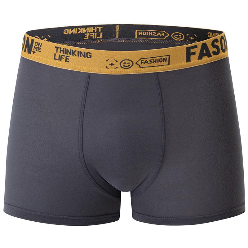 Men's Summer Sport Boxer Briefs - Breathable, Large Size, Youth Style