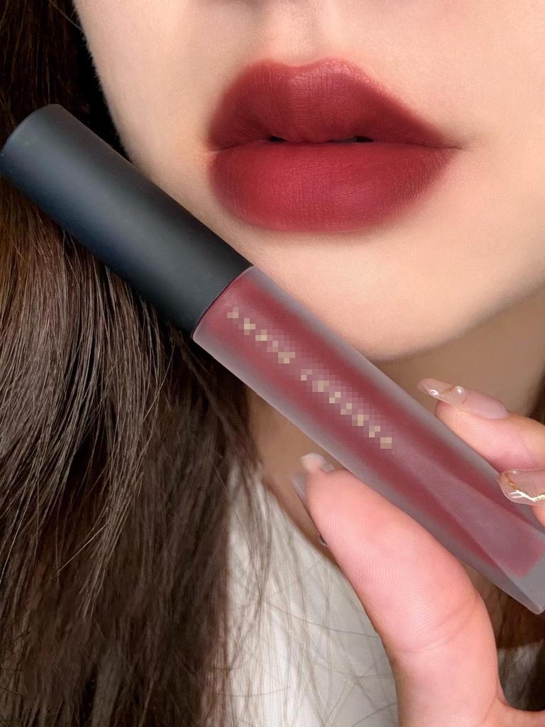 Velvet Lip Glaze: Matte V01 & V07 - Long-lasting, Ideal for Students