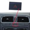 For VW POLO 2011-2016 Center Console Switch Button Cap Car Interior Accessories Rear Windshield Heating/Emergency Light Button