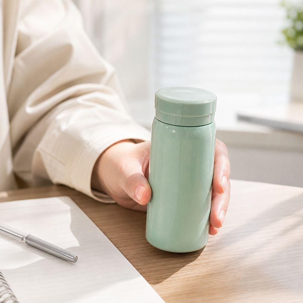 Non Slip Base Mini Thermos Cup Student Water Bottle for Students Kids Daily Drinking