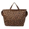 Niche Leopard Print Canvas Tote Bag Women's Bag Casual Large Capacity Fashion Handbag Korean Version Foreign Style Shoulder Messenger Bag