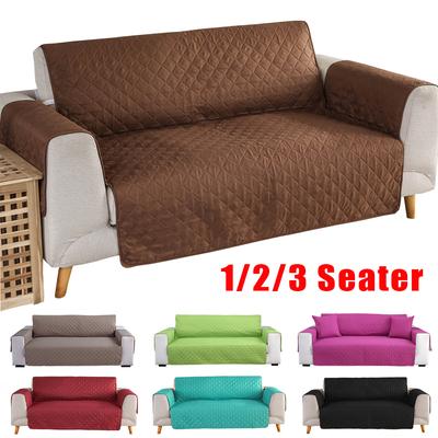 1/2/3 Sitzer Sofa Handtuch Sofa Kissenbezüge für Hunde Haustiere Kinder Anti-Rutsch Couch Liege Schonbezüge Sessel Möbelschutz