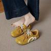 Red Dexun shoes, new autumn sports and leisure shoes, retro shoes, comfortable low-top board shoes Y