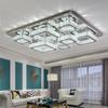 Luxury Silver Ceiling Lamp Living Room Modern Crystal Ceiling Lights Bedroom Led Ceiling Lamps Dining Crystal Fixtures Kitchen