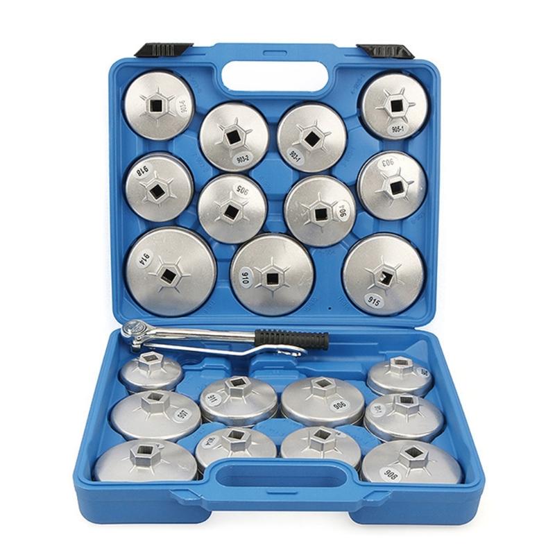 

Alloy Steel Oil Filter Wrench Collection Hand Removal Toolkit, 23 Size For Car Mechanic DIYer Enthusiasts Professional 1