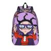 Mona The Vampire Anime Teenage Backpack Lightweight Student Hiking Travel  Daypack for Men Women Laptop Canvas Bags