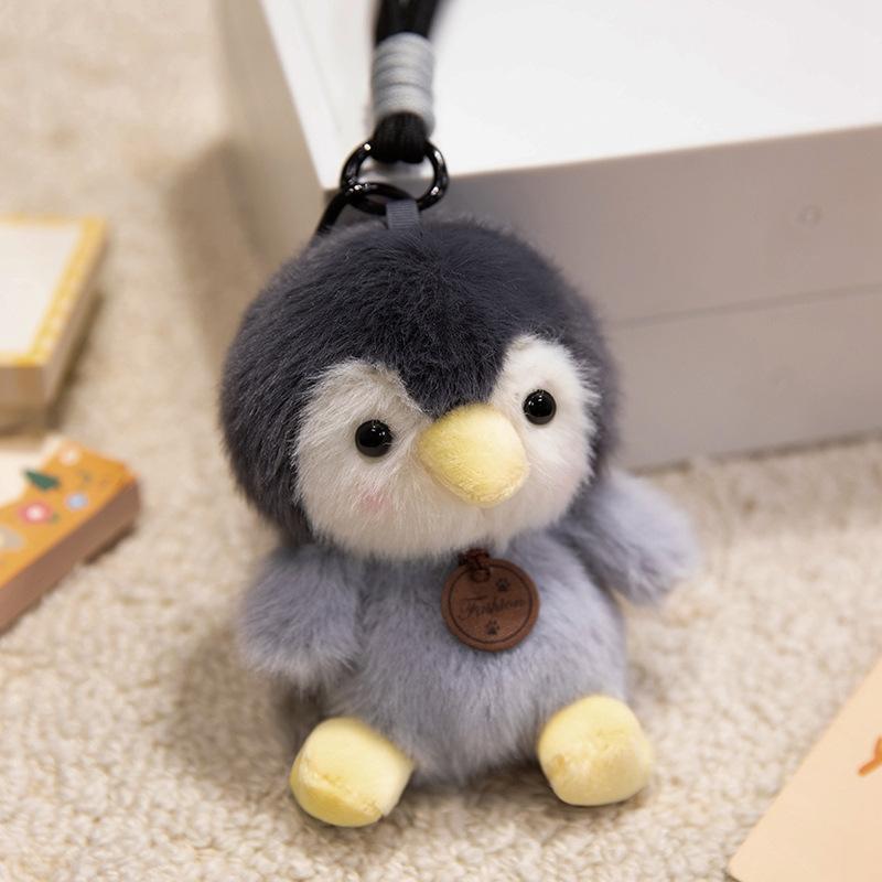 13cm Cute Funny Joy Animal Panda Fox Plush Toy Kawaii Elephant Penguin Capybara Duck Lamb Rabbit Sloth Plushie Birthday Gif