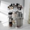 Rotating Makeup Organizer Adjustable Durable Spinning Cosmetics Perfume Skincare Product Sorting Shelf Bathroom Accessories