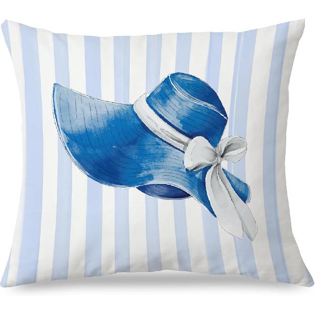 Abstract Oyster Coastal Beach Pillow Covers 18x18 Set of 2, Beachy Room Decor Aesthetic, Retro Coastal Ocean Oyster Shell Decorative Lumbar Pillow