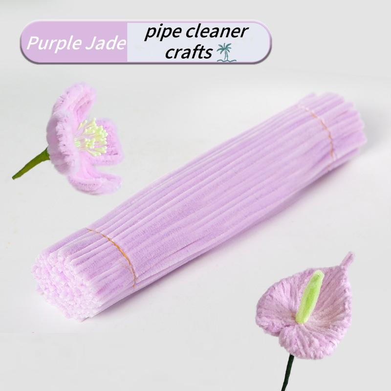 200 PCS Pipe Cleaners, Multi-Colored Pipe Cleaners Craft Supplies, 8 Colors Chenille Stems for DIY Arts Crafts Project