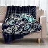 Truck Theme Printed Blanket - Perfect for Couch, Bed, Travel & Outdoor Use | Machine Washable, Cozy & Durable.