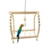 Ponte suspensa para pássaros, escada, balanço, brinquedo para escalada, acessório para gaiola de animais de estimação como esquilos, papagaios, hamsters e ratos.