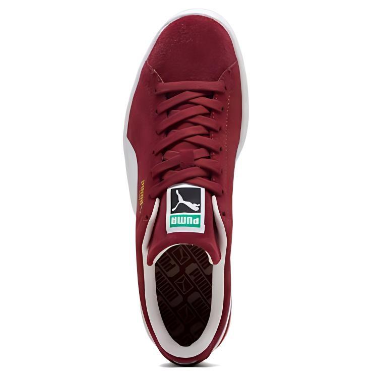 PUMA Suede Abrasion Resistant Abrasion Resistant Low top Skateboard Shoes Unisex Red 399781-05