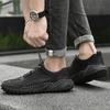 Fashion 2025 Luxury Casual Men Shoes Fashion Comfort Soft Leather Sports Flats Sneakers Versatile Lace-up Outdoor Walking Mens Shoes