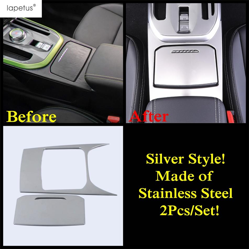 Middle Air AC Outlet Strip / Gear Shift Panel / Water Cup / Glove Box Cover Trim For Haval Jolion  - 2024 Metal Accessories