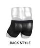 Grave Vault PLAIN Short Boxer Briefs with Novelty Day Sizes XL and Stylish and Made in Heather 3050512 Men's Socks, Men's Underwear, Father's Gift,