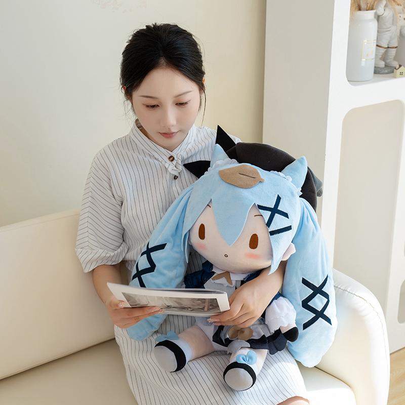 40cm Preciality Casual Hatsune Miku Plush Toy Cartoon Stuffed Lovely Girl Plushies Birthday Gift Girl