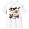 Support Your Fruity Friends Lgbtq Tolerance Rainbow Flag T Shirt Unisexs Classic Tshirts Summer Crew Neck Harajuku Tee Shirt