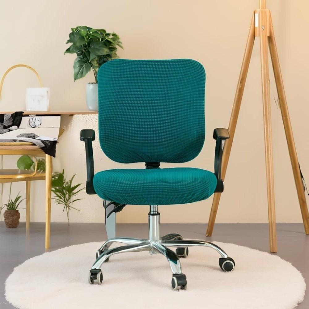 2Pcs/Set Thicken Office Chair Covers High Elastic Armchair Cover New Split Seat Cover