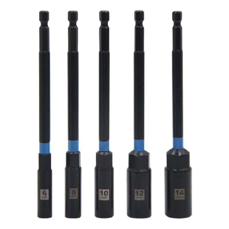 Power Nut Driver Drill Bit Set 1/4inch Shank Hexagonal Socket Adapter Bolt Driver Repairing Tool Kit for Electric Screwdriver