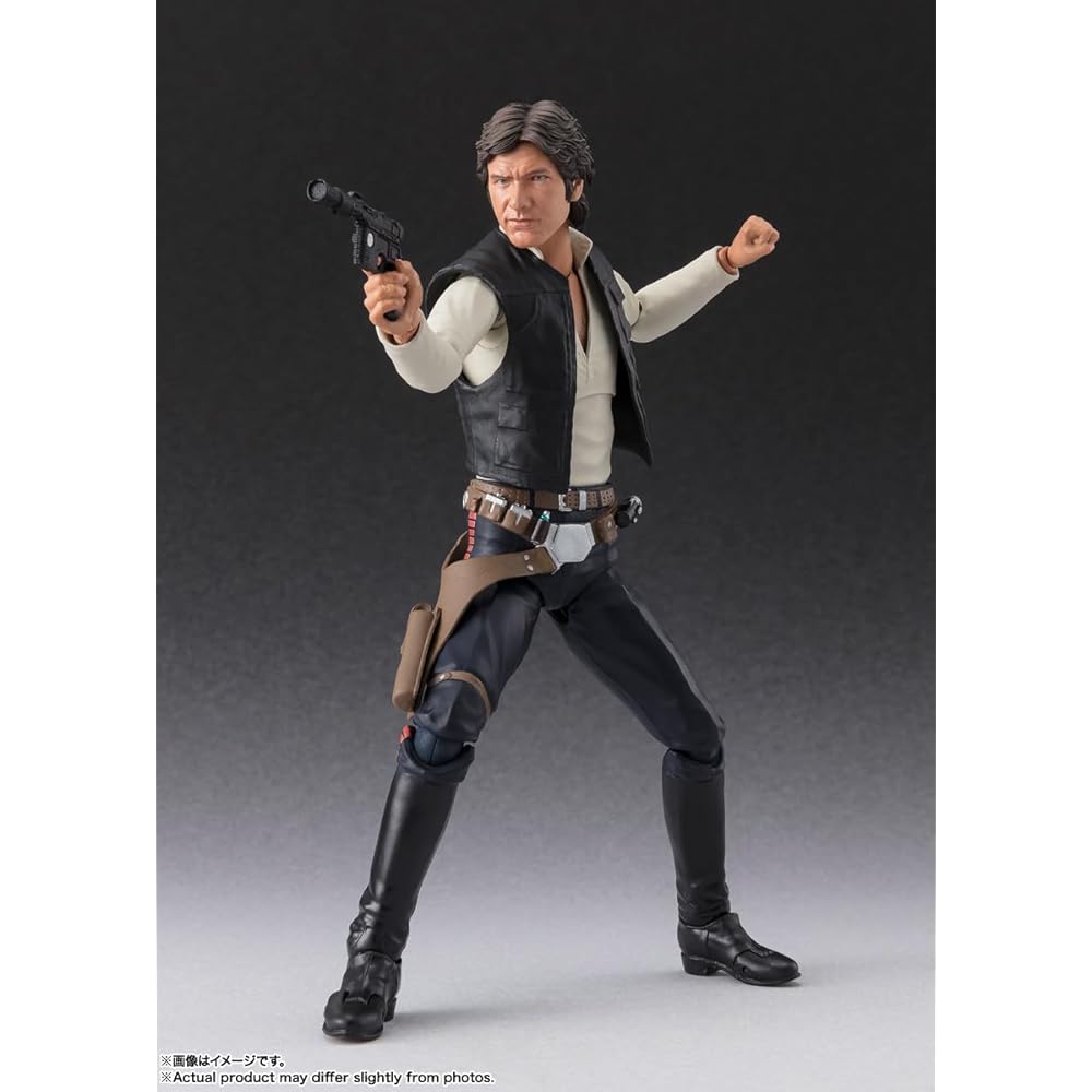 Bandai Spirits S.H. Figuarts Star Wars Episode 4 Han Solo Classic Version 150mm PVC ABS Action Figure