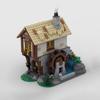 MOC Building Block Toy Medieval Style Blacksmith Model 713 Pieces Creative Assembly Toy Set Holiday Gift Suitable for All Enthus