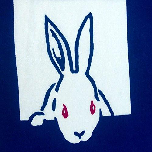 Todaya Shoten Pear-dyed Tenugui Hand Towel, Peephole, 410, Navy Blue and White, Approx. 37 x 90cm