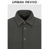 UR Men's Fashion Lapel Loose Button-Down Shirt