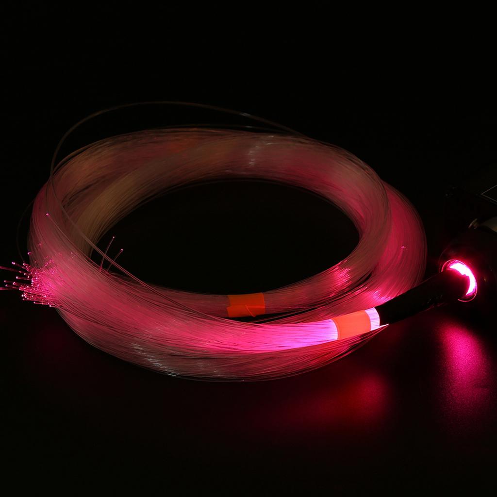 Zestaw do dekoracji sufitu światłowodami LED RGBW 16W silnik światła z kablami pilot