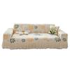 Summer Ice Silk Cream Style Flower Sofa Cover All Inclusive Universal Set  Anti Slip and Washable Sofa Cover Cloth