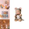 Crafted Lifelike Sleeping Newborn Baby Doll With Rotatable Limbs**