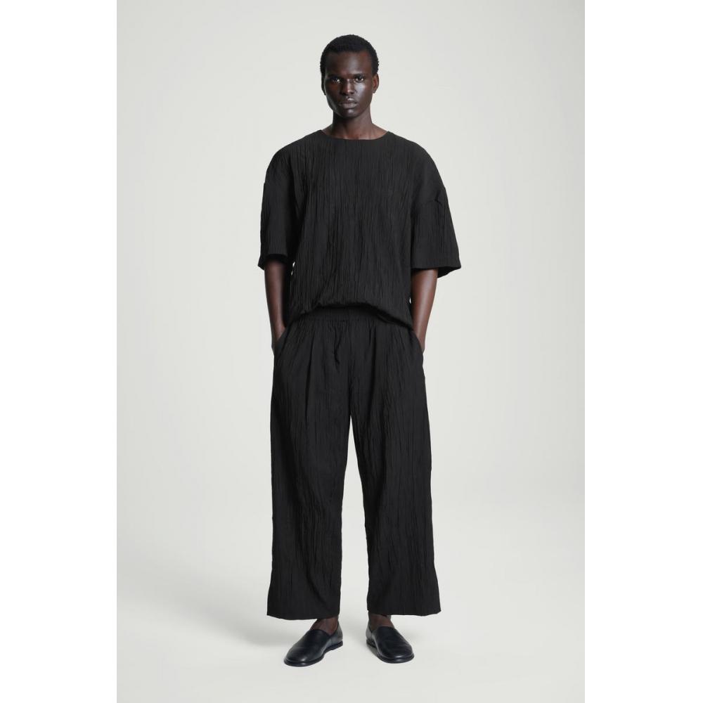 

COS Japan мятые широкие брюки