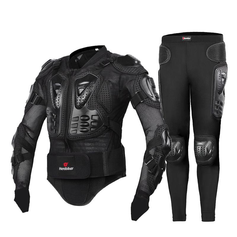 HEROBIKER Outdoor Motorcycle & Sports Armor Set - Anti-fall, Off-road, Back Protector, Ski Suit