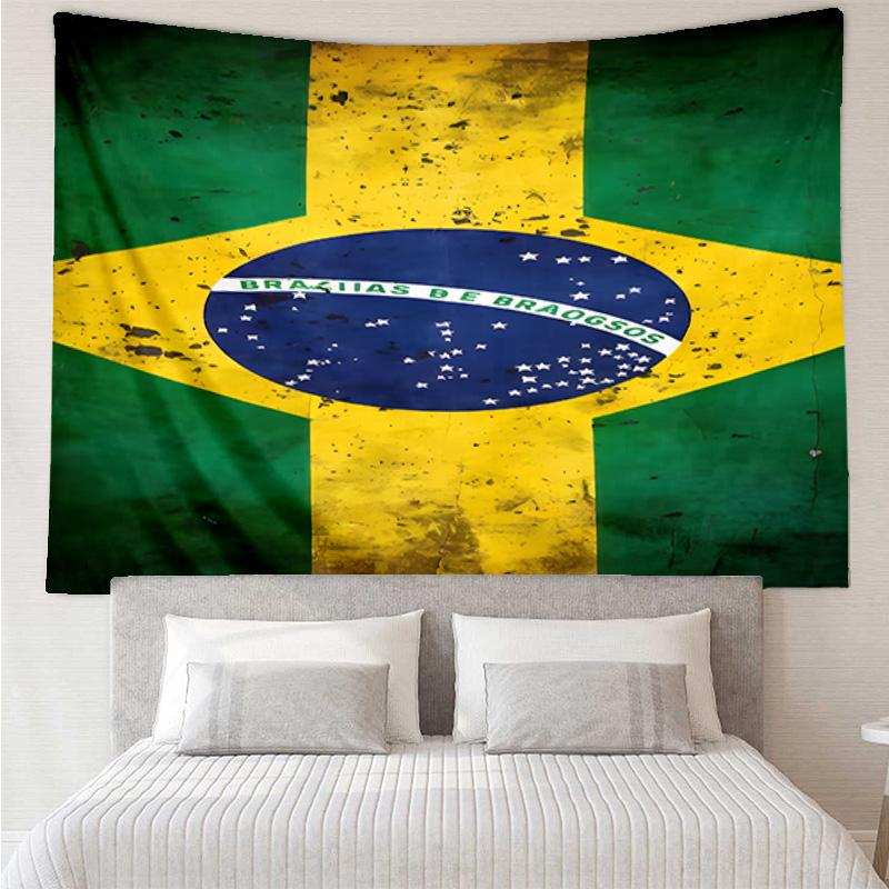 1PC Brazil Artwork Printed Tapestry Room Decoration Wall Hanging for Living Room Bedroom, dormitory, Birthday and Christmas gifts