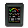 Noise Air Quality Detector 2.8 Inch Screen Temperature Humidity Air Quality Index Noise CO2 C6H6 HCHO CO TVOC Tester