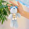 Fluid Bear Pendant Scarf & Teddy Bear Doll Keychain: Street Style Gift for Girls