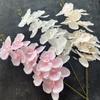 DIY Silk Flower Wedding Arch Moth Phalaenopsis Home Decoration Flower Arrangement Fake Flowers Artificial Flower Dried Flower
