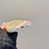 Shockproof Air Cushion Phone Case With Lanyard IPhone 17 Pro Max Full Coverage Silicone Cover Cute Cartoon Design In Cream