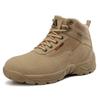 Men Tactical Boots Hiking Shoes Plus Size Boot Motorcycle Climbing Shoes Training Waterproof Outdoor Military Brand Ankle Casual