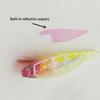 Luminously Squid Jigs Hook Fishing Lures Squid Cuttlefish Sleeve Jigs Fishing Lures Baits for Saltwater Freshwater