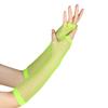 Fishnet Arm Gloves Women Fingerless Gloves Sexy Club Arm Sleeves Party Handwear Fishnet Gloves Music Festival Gloves